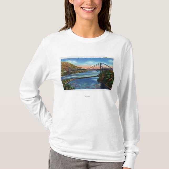 Björnberg Hudson River överbryggar T-shirt (Framsida)