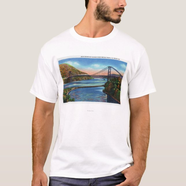 Björnberg Hudson River överbryggar T Shirt (Framsida)