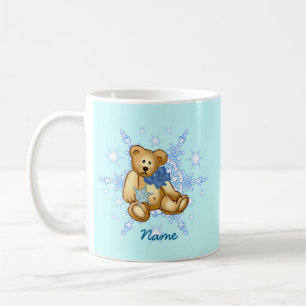 Björnbjörn, blå Baby Kaffemugg