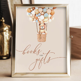 Björnbjörnar Baby Bokar och gåvor Poster