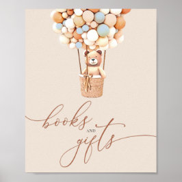 Björnbjörnar Baby Bokar och gåvor Poster