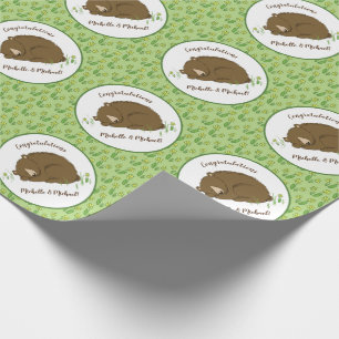 Björnbjörnsskor Skogsdjur Presentpapper