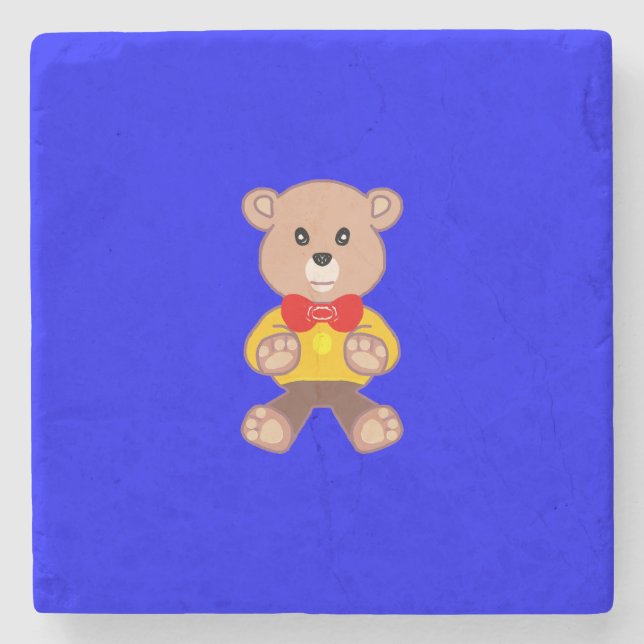 Björnblå Stenunderlägg (Framsidan)