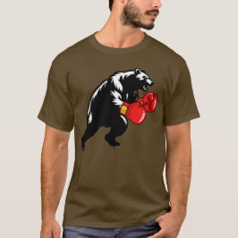björnboxarboxning t shirt