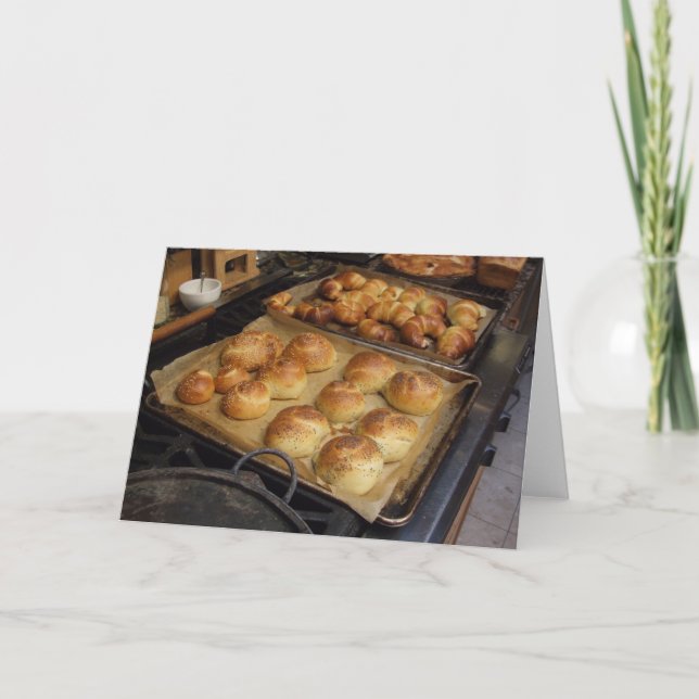 Björnbröd, Notecard Kort (Framsida)