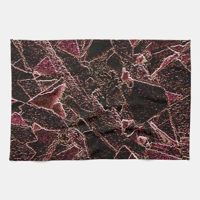 Björnbrunn sten stil struktur kökshandduk (Horisontell)