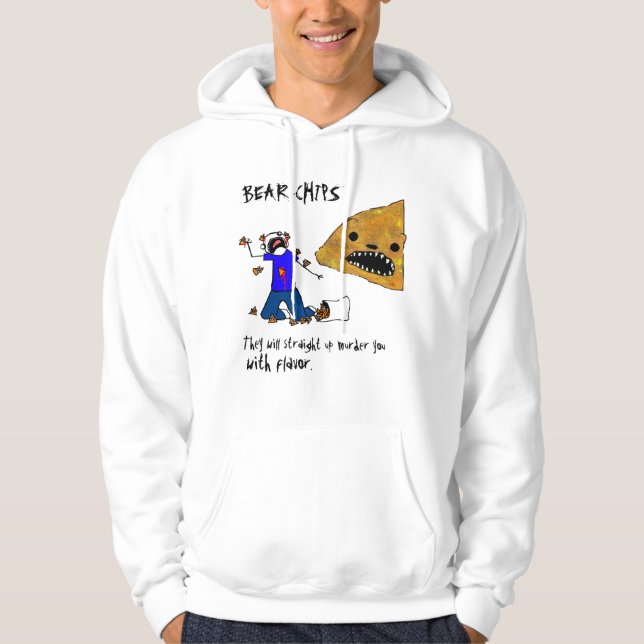 Björnchiper Hoodie (Framsida)