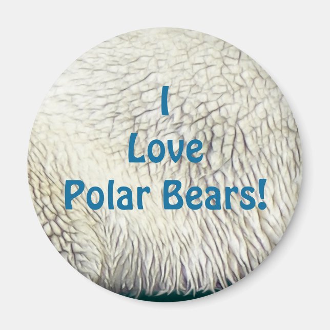 Björndesign för djur- och viltlevande bärare magnet (Framsidan)