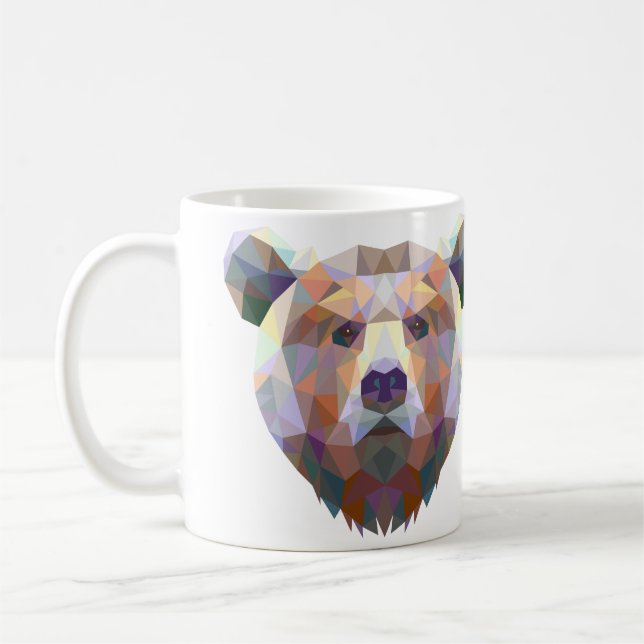 Björndesignmugg Kaffemugg (Vänster)