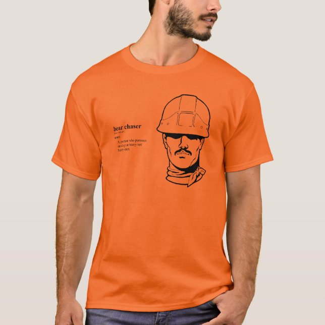 BJÖRNEFTERSLÄCKARE TEE SHIRT (Framsida)