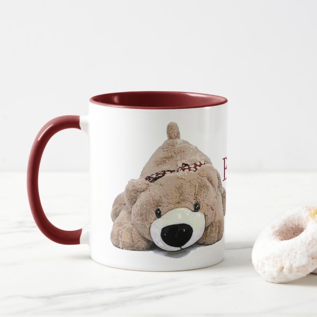 Björnen besegrar! mugg (Med munk)