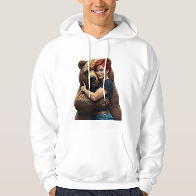 Björnen Hoodie (Framsida)