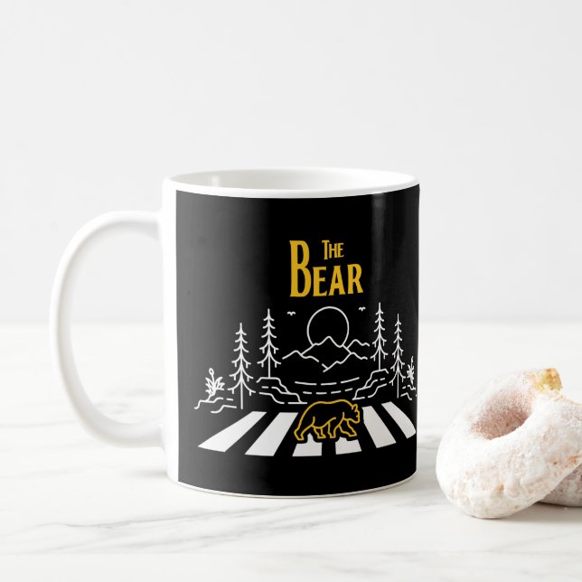 Björnen Kaffemugg (Med munk)