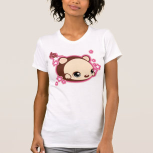 BJÖRNEN KLUMPA IHOP SIG BOYEED, BJÖRNBOLLLOGOTYP T-SHIRT