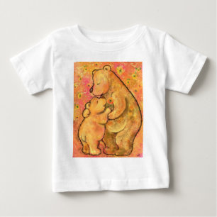 Björnen mamma och Baby - Hug - T Shirt