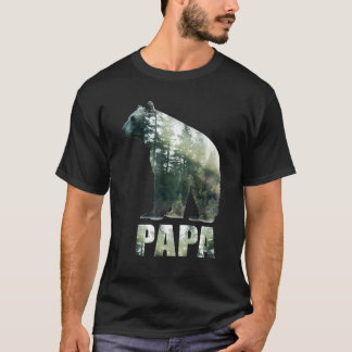 Björnen manar Pappa Surreal Fantastisk Pappa Far i T Shirt
