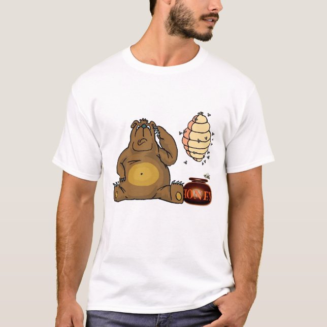 Björnen och bina tee (Framsida)