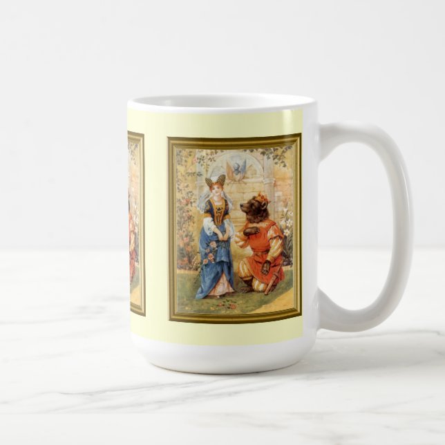 Björnen och princessen kaffemugg (Höger)