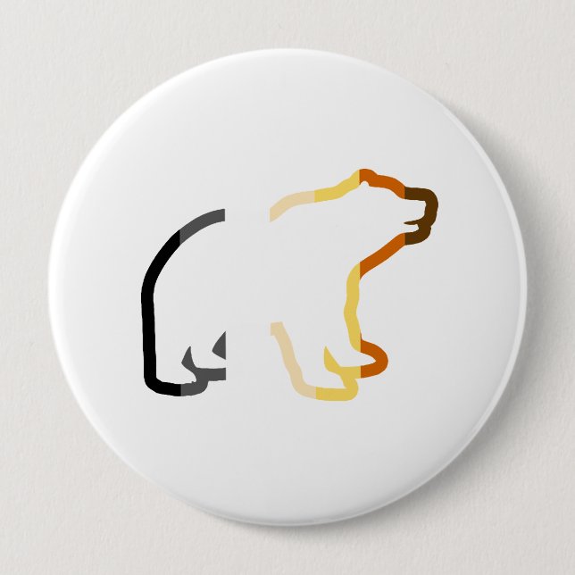 BJÖRNEN SKISSERAR KNAPP (Framsida)