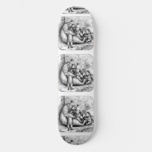 Björnfamilj Old School Skateboard Bräda 21,6 Cm