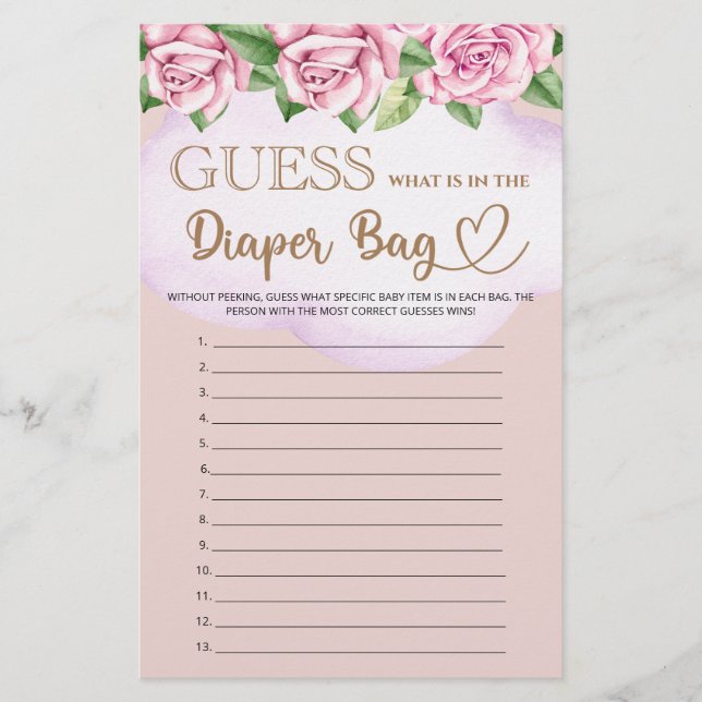 Björnflicka duschar vad som finns i papperspåsen (Framsida)