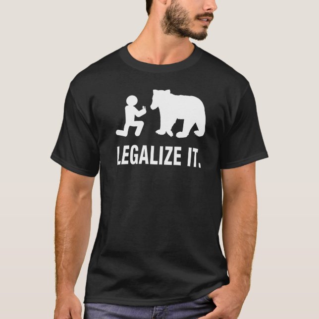 Björnförslag Tee Shirt (Framsida)