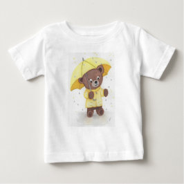 Björnfot i regnet t shirt