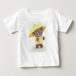 Björnfot i regnet t shirt