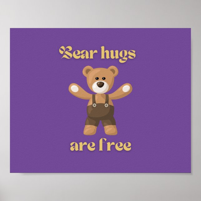 Björnhakar är fria poster (Framsidan)