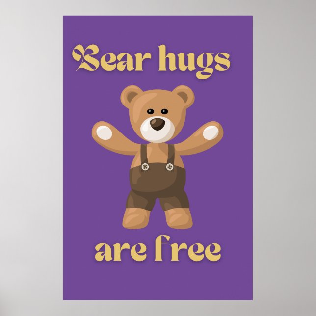 Björnhakar är fria poster (Framsidan)