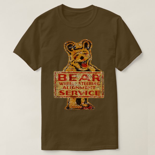 Björnhjul T Shirt (Design framsida)