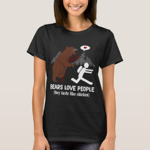Björnkärlekfolk smakar de något liknandehöna t shirt