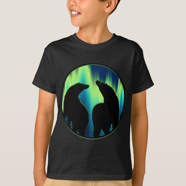 Björnkonst Barn Shirt Polar Bear Kid T-shirt (Framsida)