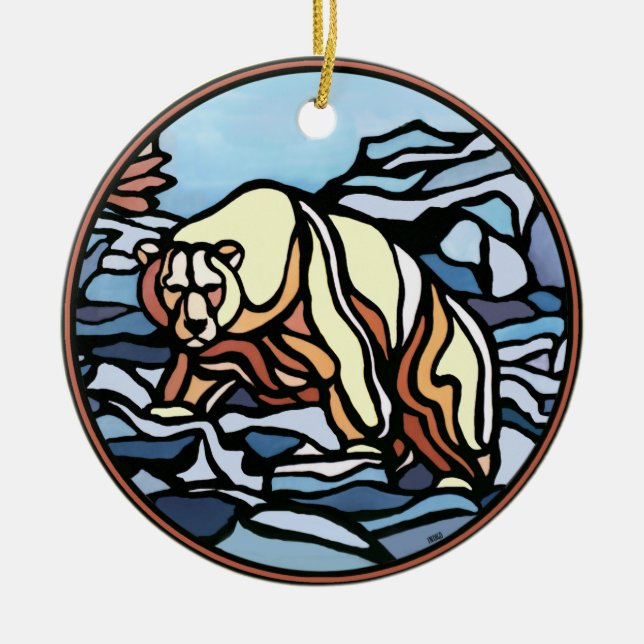 Björnkonst Ornament Bear Keepie Bear Gifts (Framsidan)