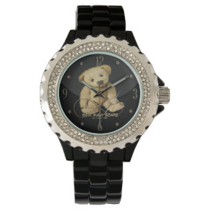 Björnkonstnärer designbevakning armbandsur