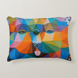 Björnkonstnärer konstgjord stadsplanering konstgjo prydnadskudde