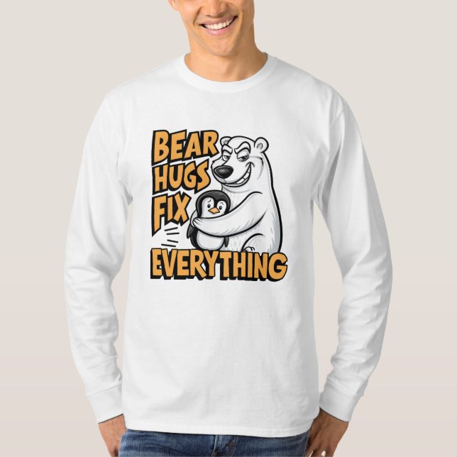 Björnkramar Fixar Allt T Shirt (Framsida)