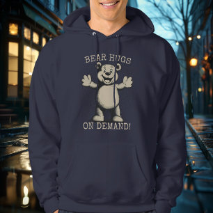 Björnkramar på begäran! - Mysig björn hoodie
