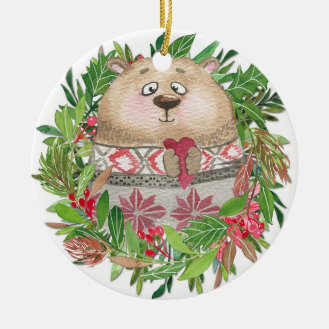 Björnkrans Ornament (Framsidan)