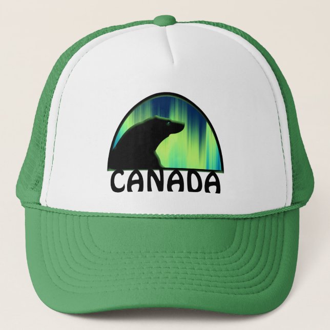 Björnkrukarna, inbyggda konsthattar för konsthantv truckerkeps (Framsida)