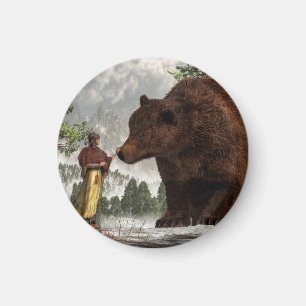 Björnkvinnan Magnet