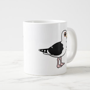 Björnlig Underbarare svart gull Jumbo Mugg