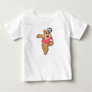 Björnlös som fotbollsspelare med fotboll.PNG T Shirt