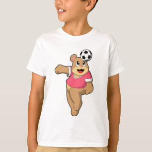Björnlös som fotbollsspelare med fotboll.PNG T Shirt