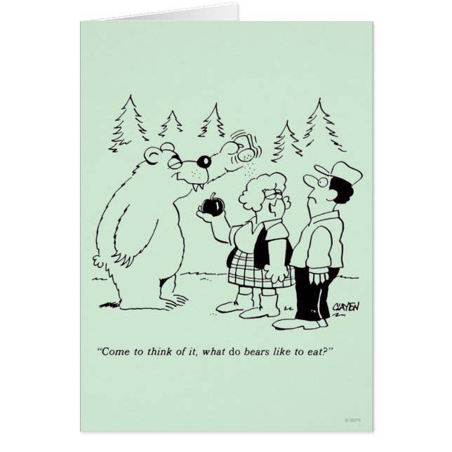 Björnmiddag OBS Kort (Framsidan)