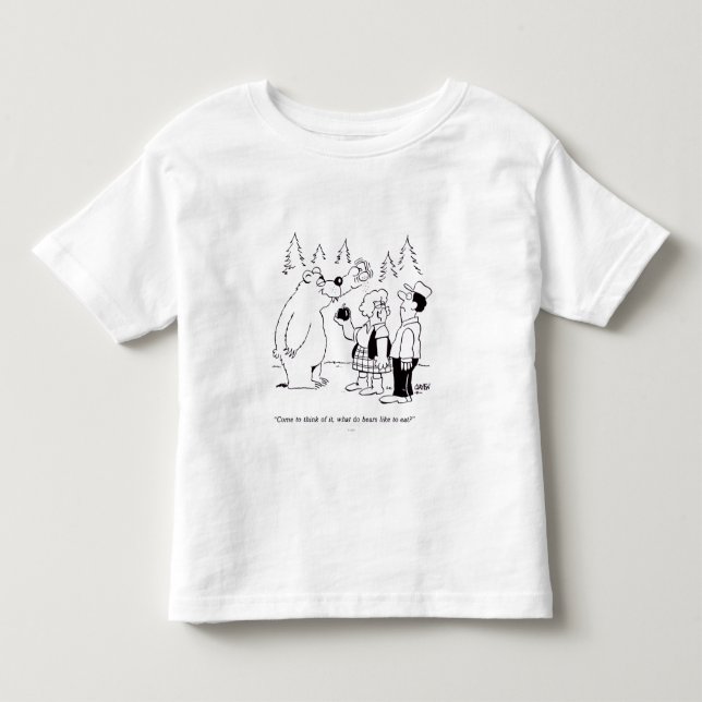 Björnmiddag Tee Shirt (Framsida)