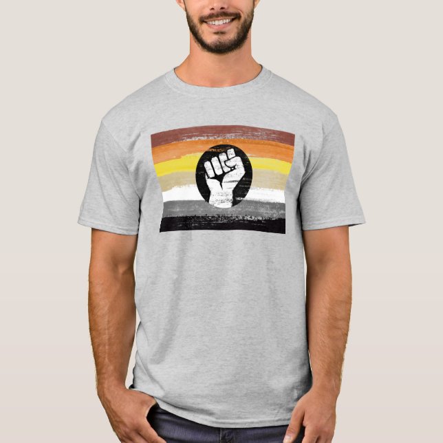 Björnmotstånd T-Shirt-Pride T Shirt (Framsida)