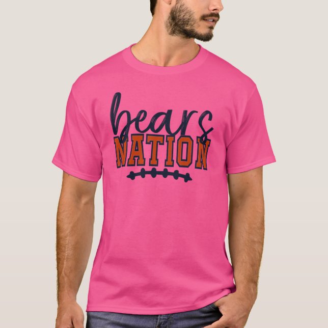 Björnnation 1 t shirt (Framsida)