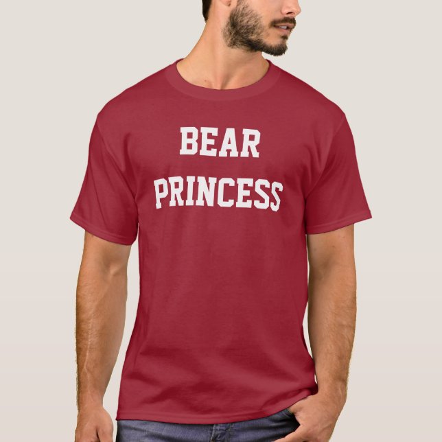 BjörnPrincess Tee Shirt (Framsida)