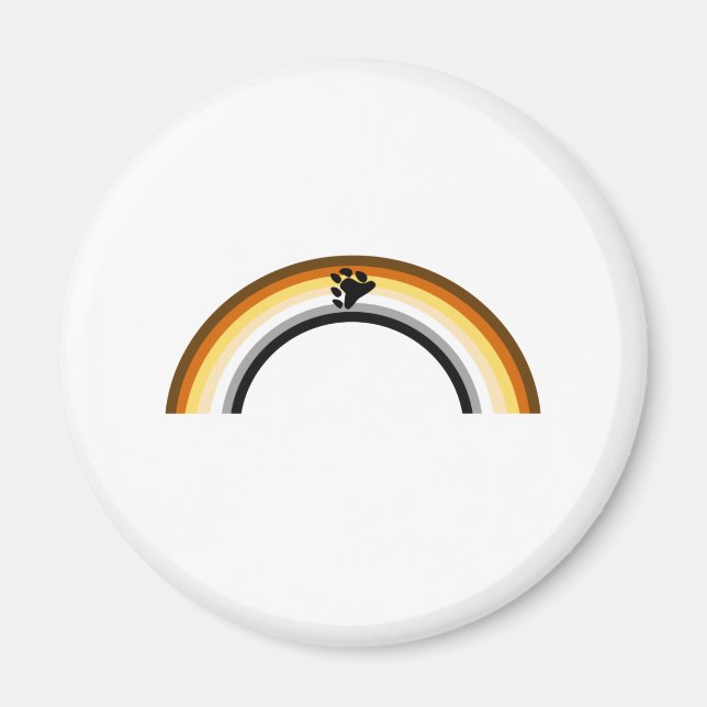 Björnregnbåge Magnet (Framsidan)